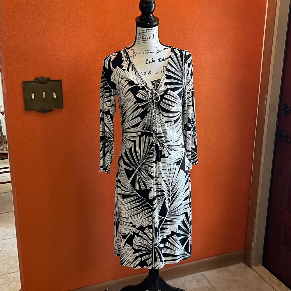 Tommy Bahama Leaf Pattern Dress
